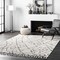 Nuloom Nieves Moroccan Diamond Tassel Area Rug 4ft GCDI01A-S404 - alternate 1